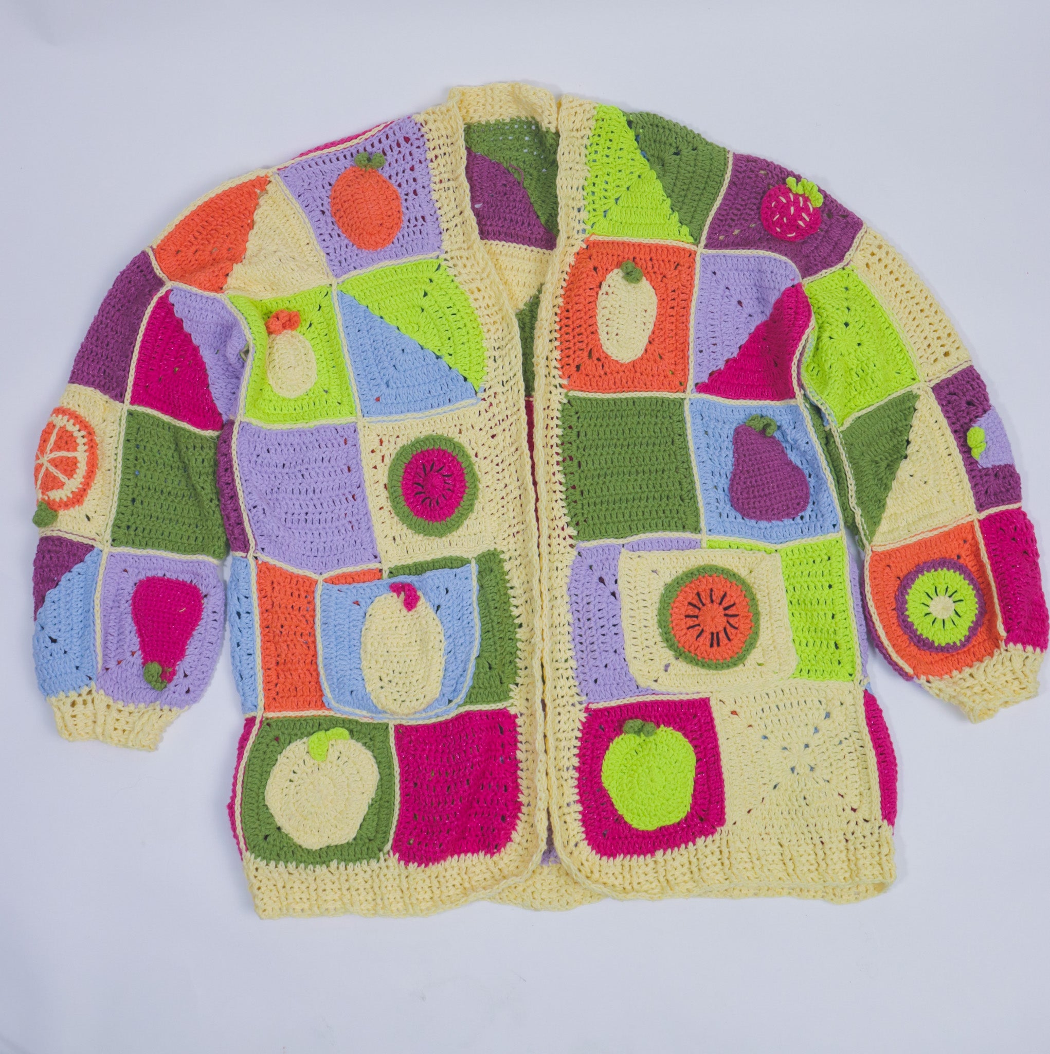 Oversized ‘Fruity Cardi’