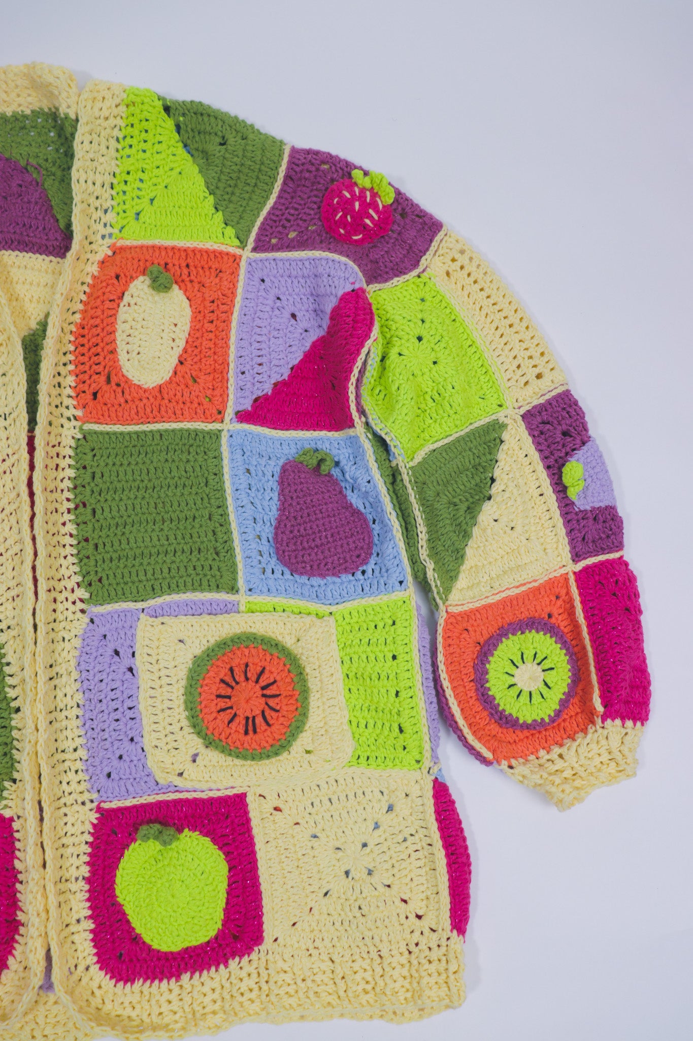 Oversized ‘Fruity Cardi’