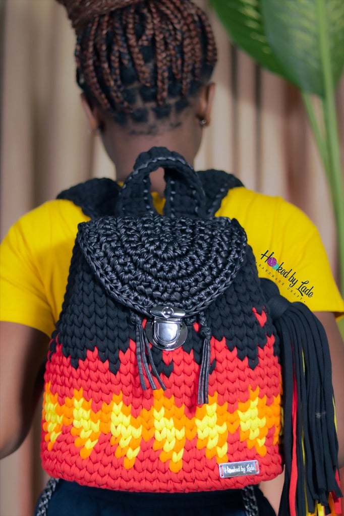 ‘Nana’ Fierce Fire Backpack