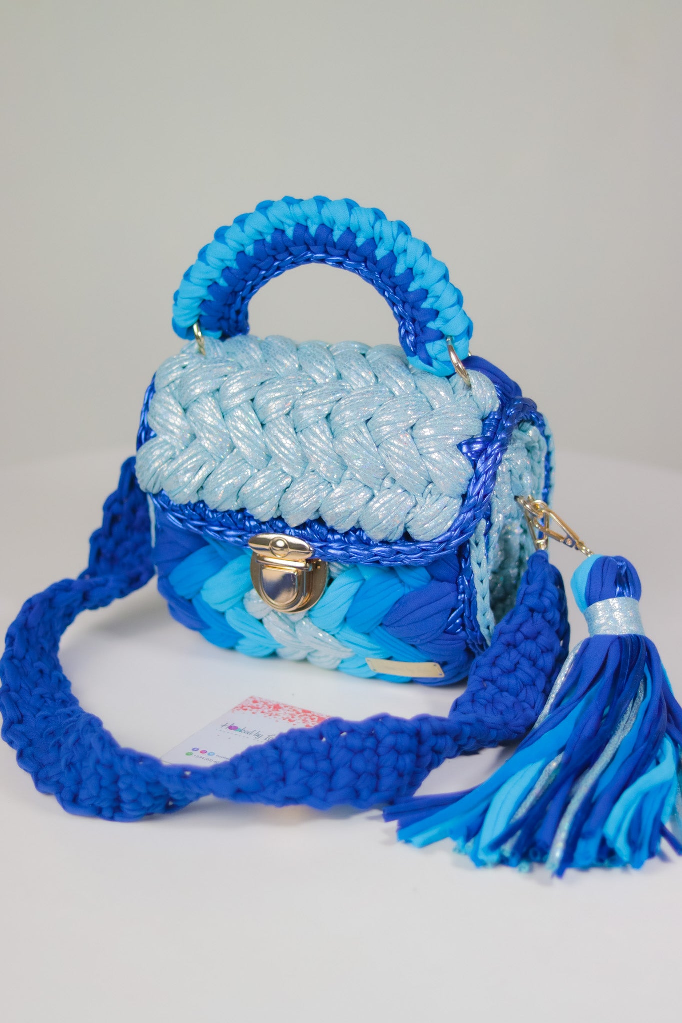 Buy Gold Handmade Crochet Bag Online in India - Etsy
