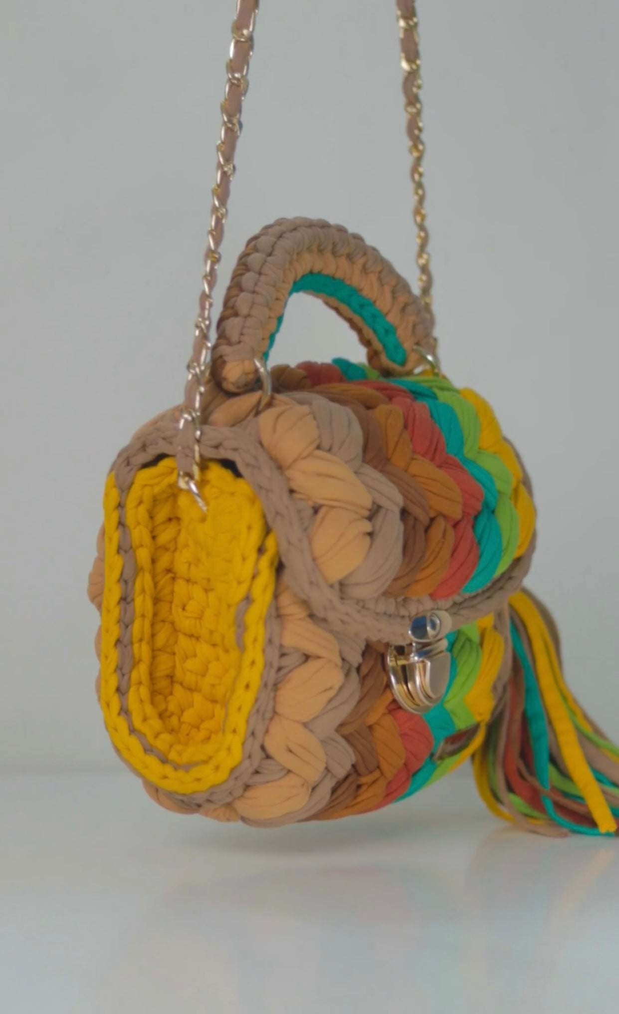 ‘Comfort’ Multicolored Autumn bag