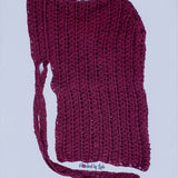 'Gèlè' Crochet Durag in Wine