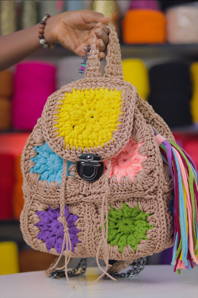 Pastel themed 'Shola' backpack
