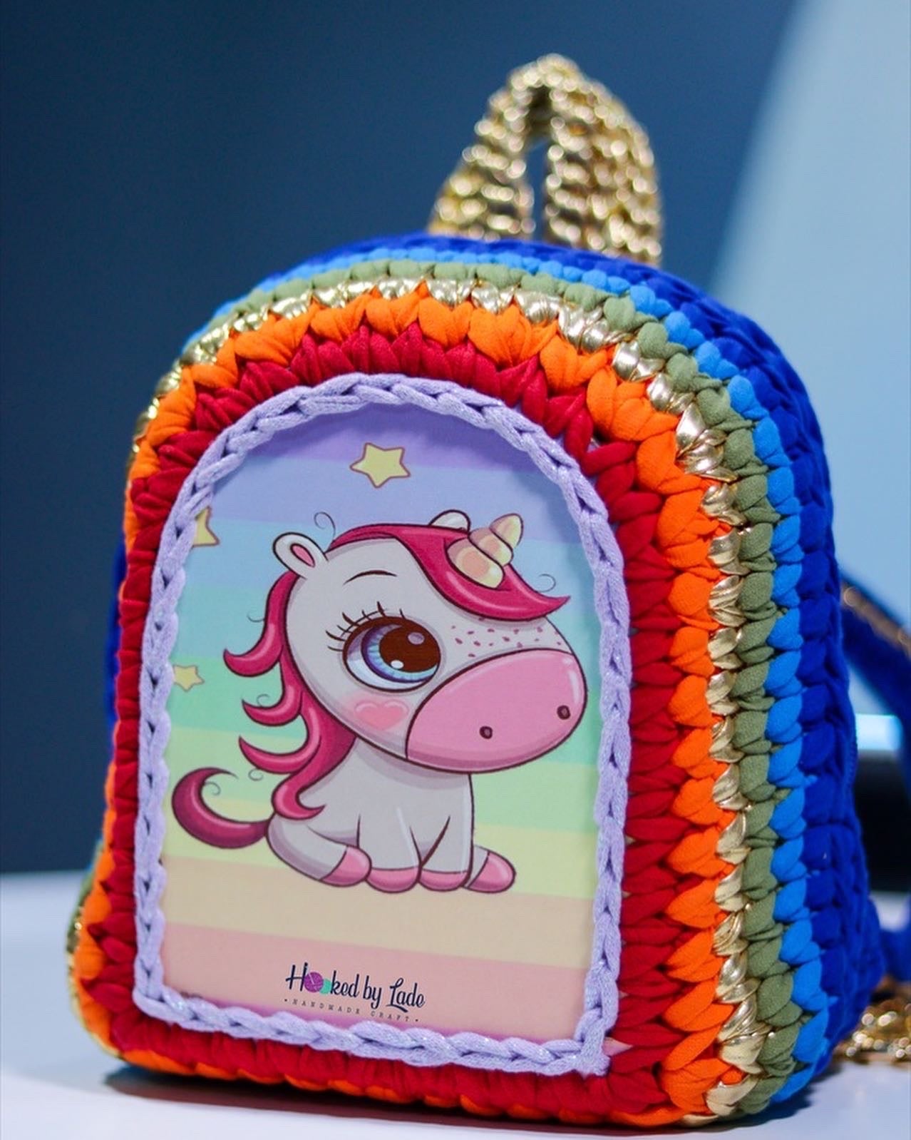 ‘Ari’ CCC (Custom Character Crochet) Backpack