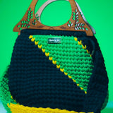 Covered version: 'Nana' Multicolored bucket bag