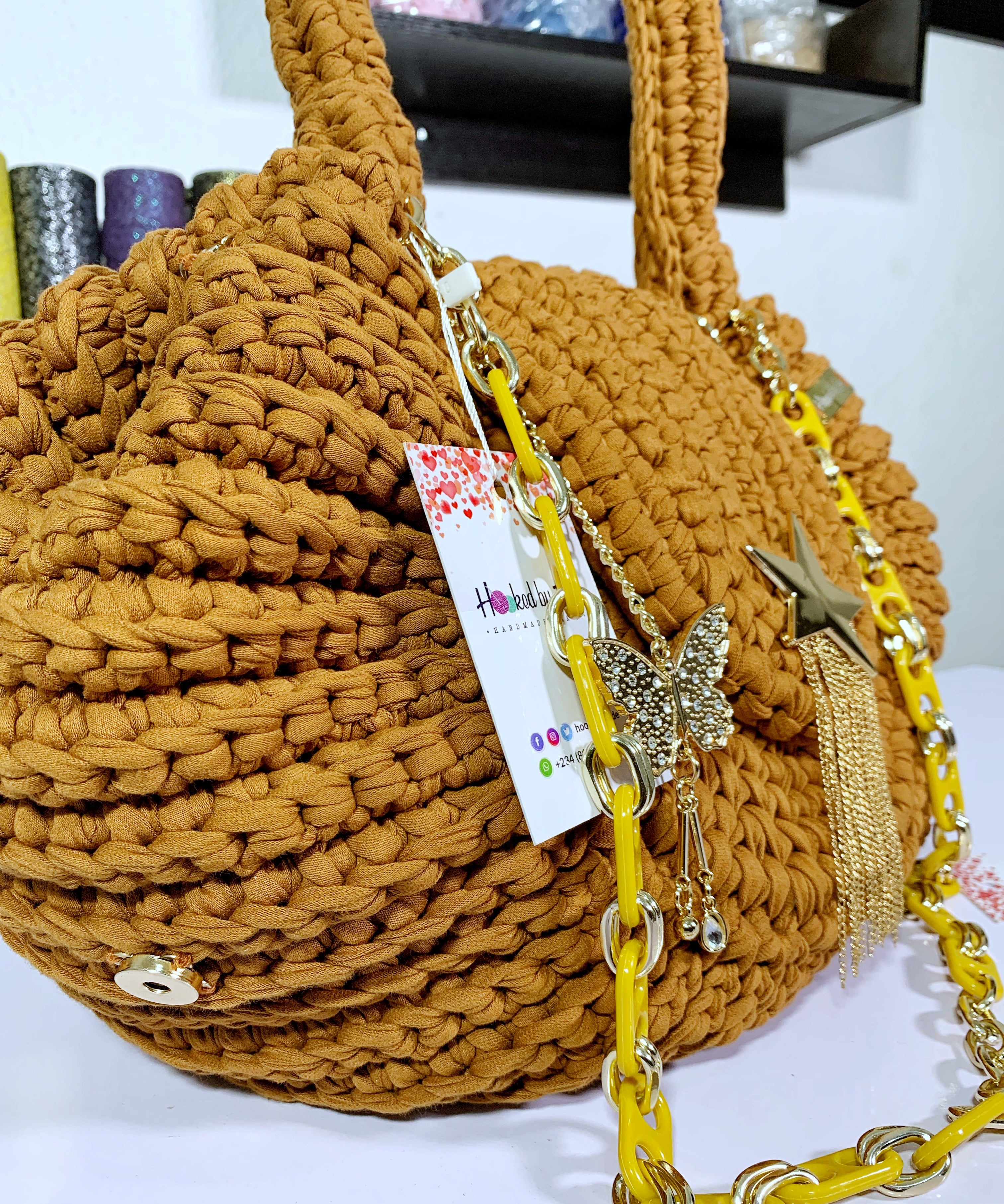 Large Crochet Bag | Handmade Crochet Bag | Hooked by Lade