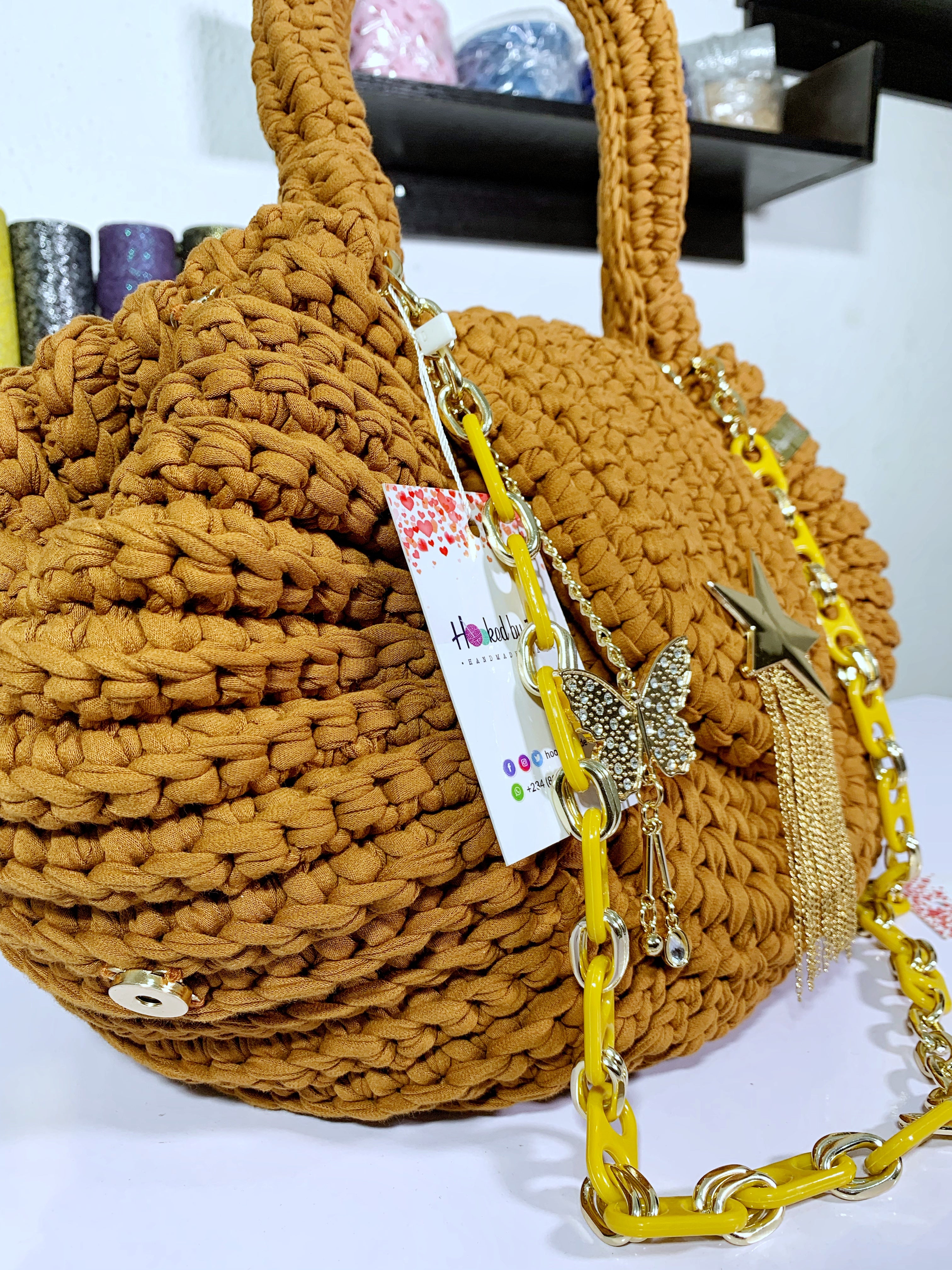 Large Crochet Bag | Handmade Crochet Bag | Hooked by Lade