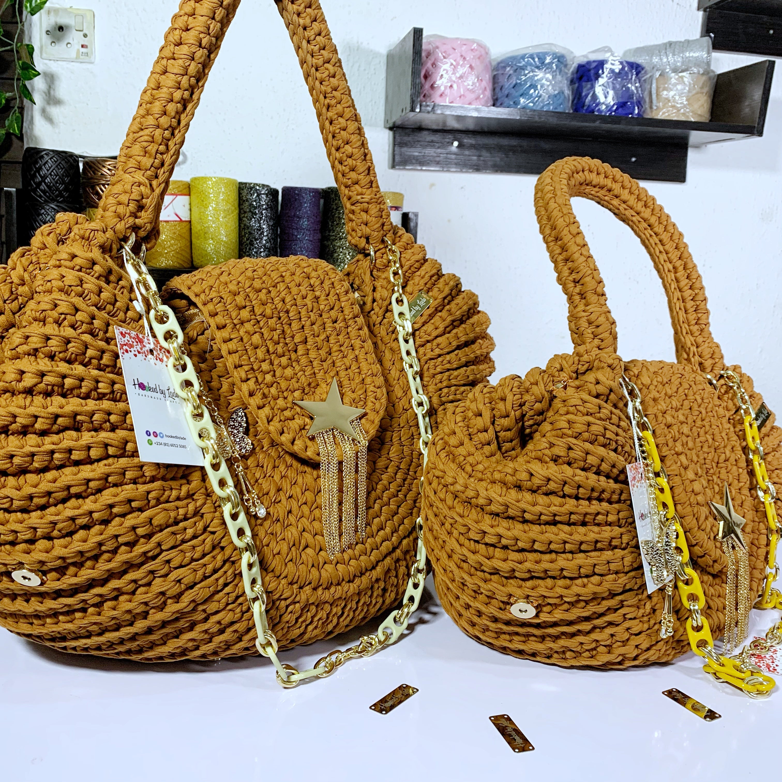 Large Crochet Bag | Handmade Crochet Bag | Hooked by Lade
