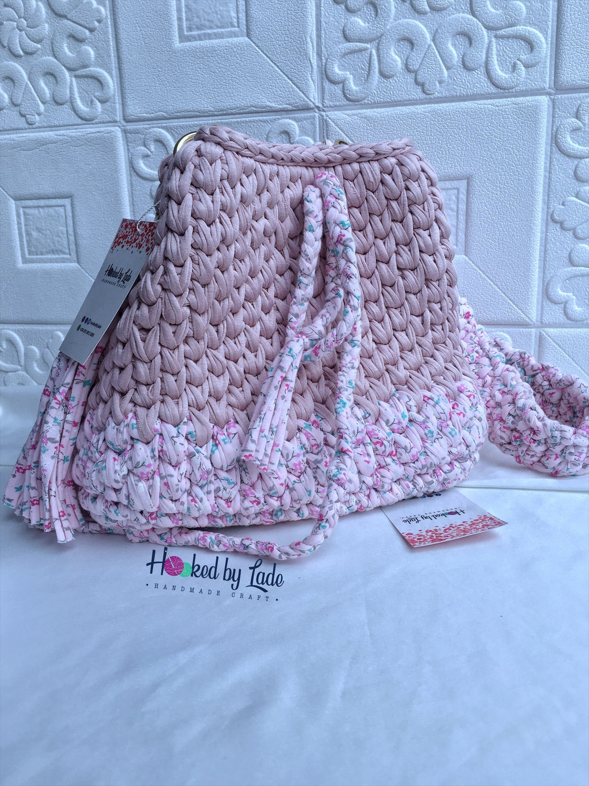 Nana crochet bucket bag - Hookedbylade