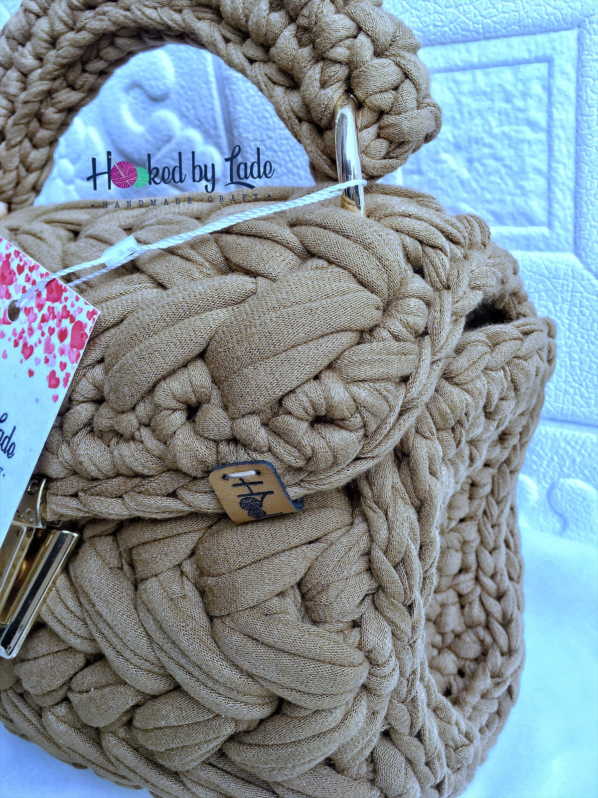 Clutch Crochet Bag | Comfort Crochet Bag | Hooked by Lade